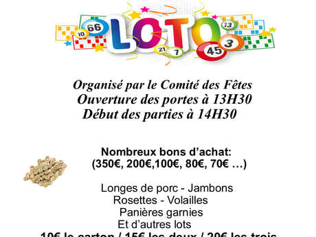 Loto du Comité des Fêtes