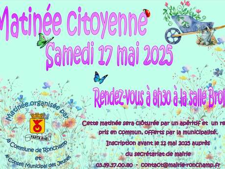Matinée citoyenne à Ronchamp