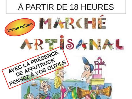 Marché artisanal à SaintGand