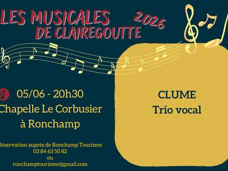 MUSICALES  DE CLAIREGOUTTE 2026