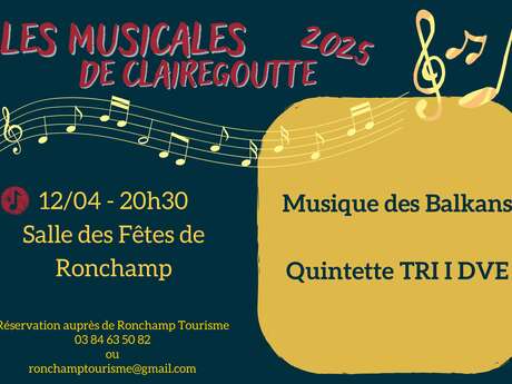 MUSICALES  DE CLAIREGOUTTE 2025