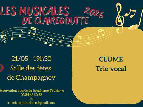 MUSICALES DE CLAIREGOUTTE 2026