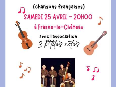 Soirée musique à Frasne le Château