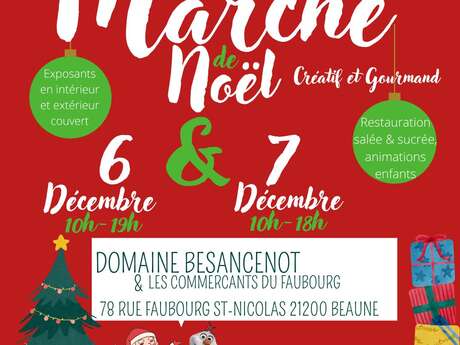 Marché de Noël des producteurs au Domaine Besancenot