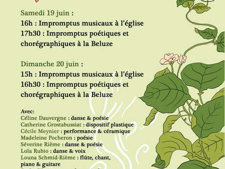 Des Impromptus Artistiques et Bucoliques Des Impromptus Artistiques et Bucoliques