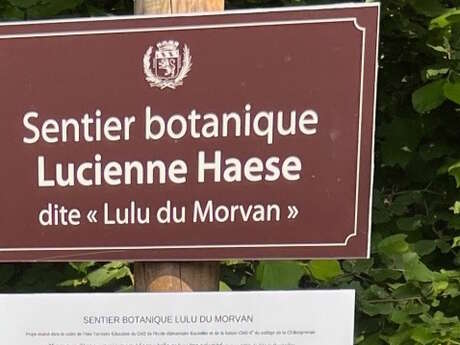 À la découverte du sentier botanique "Lulu du Morvan" (Journées Européennes du Patrimoine)