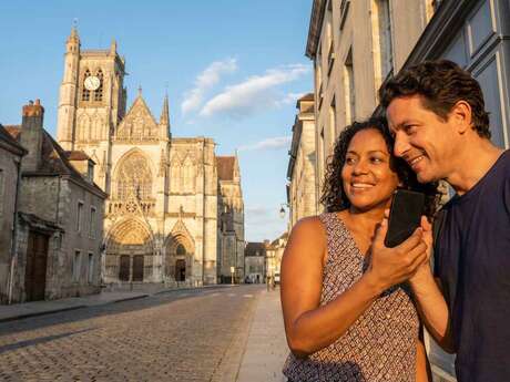 AudaTours Auxerre Audio Tour: Timeless Towers and Sacred Stones