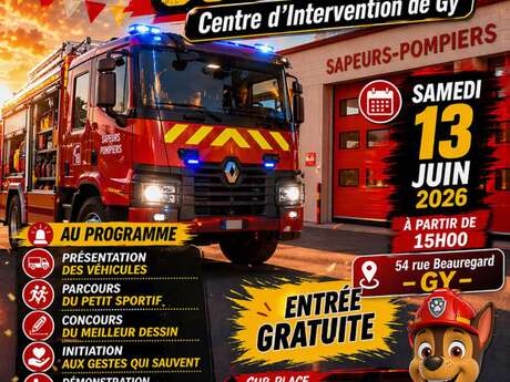 Portes ouvertes – Sapeurs‑Pompiers de Gy
