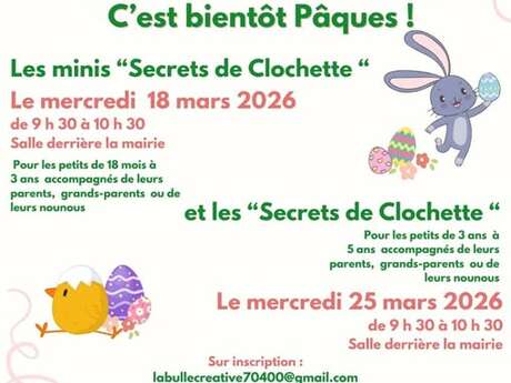 Atelier "C'est bientôt Pâques" avec La Bulle Créative