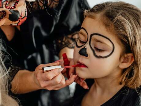 Maquillage d'Halloween