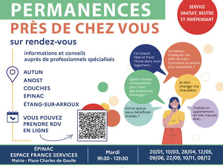 Permanences et conseils pour vos projets de rénovation