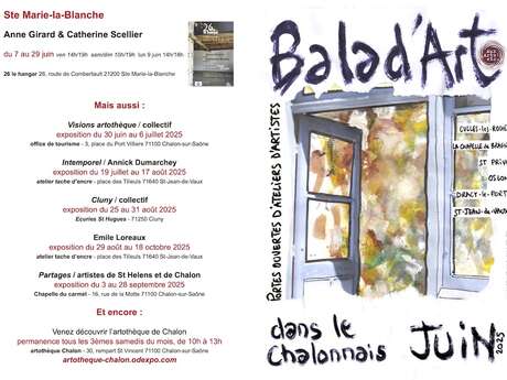 Balad'Art, portes ouvertes d'ateliers