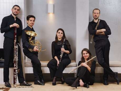 Festival de Bach à Bacchus - concert-dégustation,  Quintette à vents Linos "Récits et Sortilèges"