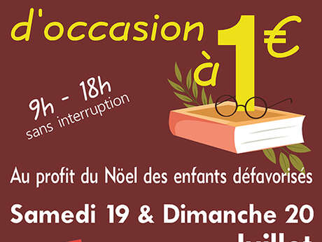 Vente de livres d'occasion à 1€