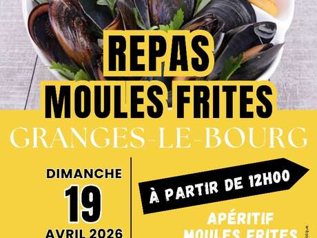 Repas moules frites