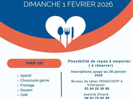 Repas du secours catholique