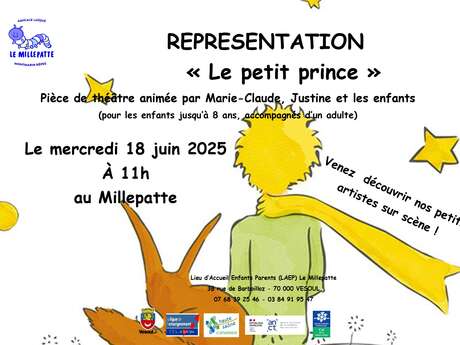 Représentation "Le petit prince"