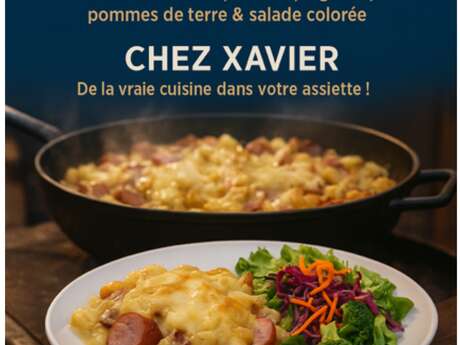 Tartiflette géante avec Chez Xavier à La Filature de Ronchamp