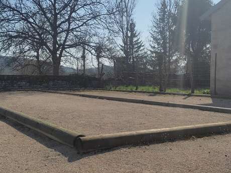 Terrain de pétanque