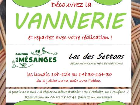 Initiation vannerie