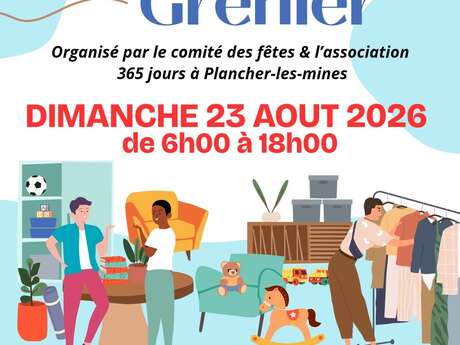Vide grenier à  Plancher-les-Mines