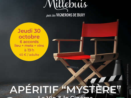 Apéritif Mystère Millebuis - Le Vin et le Cinéma