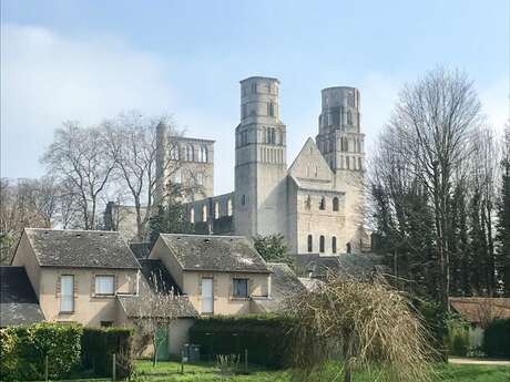 Parcours vélo-patrimoine : Sur les terres des moines de Jumièges