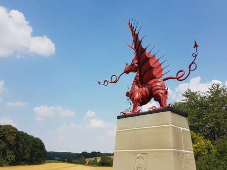 Le Dragon de Mametz - Mémorial à la 38e Division galloise