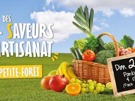 Marché des saveurs et de l'artisanat à Petite-Foret
