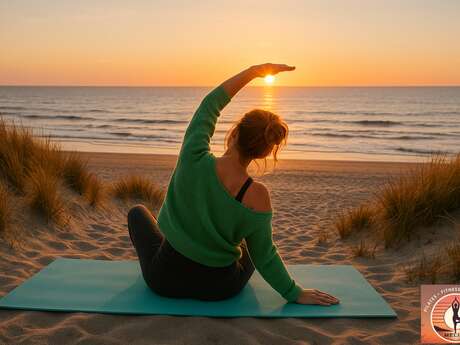 Stretching doux - Bien être sur la plage