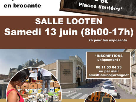 Brocante à Bergues
