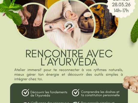 Atelier de découverte - Rencontres avec l’ayurvéda