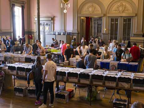 Bourse aux vinyles