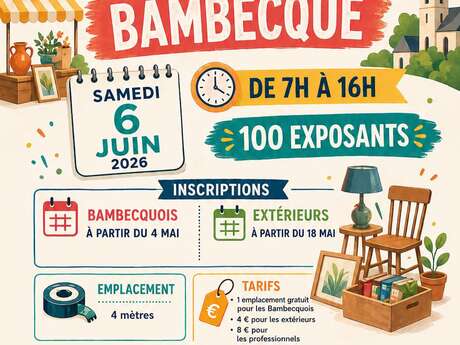 Brocante à Bambecque
