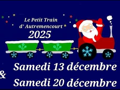 Le petit train du Père Noël à Autremencourt !