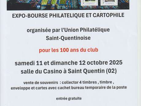 Exposition-Bourse philatélique et cartophile à Saint-Quentin