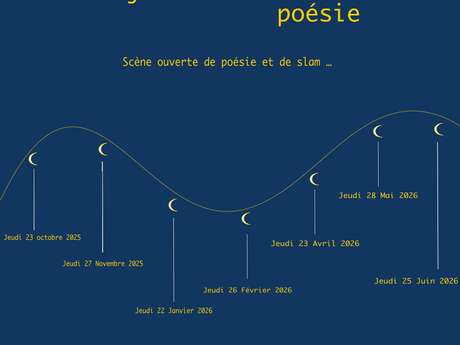 Le jeudi sera poésie