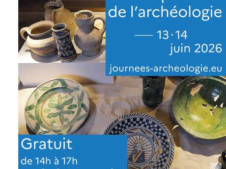 Journées européennes de l'archéologie à Noyon