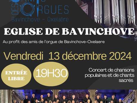 Concert à l'église de Bavinchove