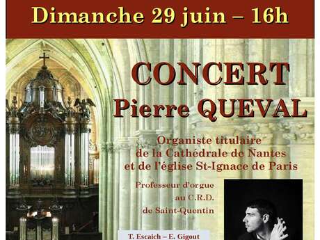 Concert d'orgue à la basilique de Saint-Quentin