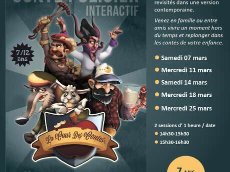 Exposition interactive : La Cour des Contes