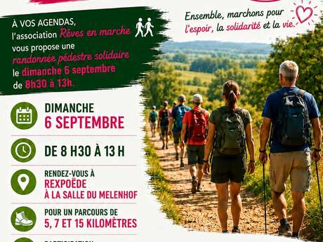 Randonnée pédestre solidaire
