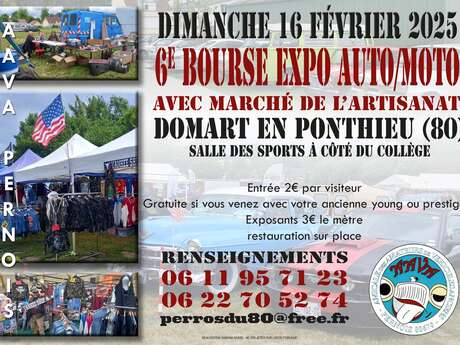 Bourse expo auto/moto Le 16 fév 2025