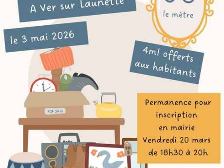 Brocante de Ver sur Launette