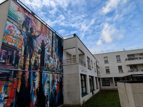 Visite guidée autour du street art à Laon (quartier Montreuil)
