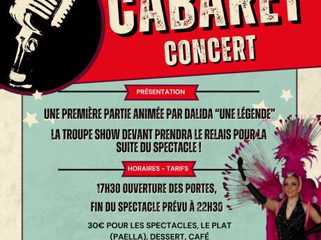 Soirée cabaret concert à Boeschèpe