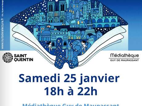 La Nuit de la lecture à la Médiathèque Guy... Le 25 janv 2025