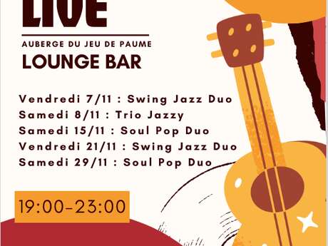 Soirée Jazz au bar de l'Auberge du Jeu de Paume à Chantilly