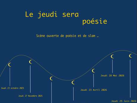 Le jeudi sera poésie