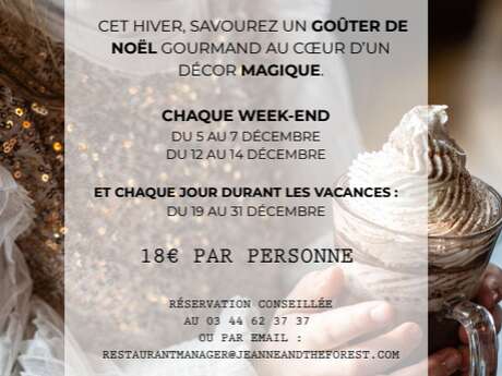 Goûter de Noël chez Jeanne & the Forest